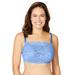 Plus Size Women's Lace Wireless Cami Bra by Comfort Choice in French Blue (Size 40 D)