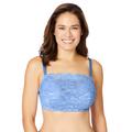 Plus Size Women's Lace Wireless Cami Bra by Comfort Choice in French Blue (Size 44 DDD)