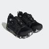 Trailrunningschuh ADIDAS TERREX "TERREX AGRAVIC BOA RAIN.RDY TRAILRUNNING", Gr. 33, schwarz-weiß (core schwarz, cloud weiß, grau three), Textil, Synthetik, sportlich, Schuhe, Trail-Runningschuhe