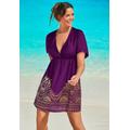 Plus Size Women's Kate V-Neck Cover Up Dress by Swimsuits For All in Spice (Size 34/36)