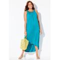 Plus Size Women's Margarita High Low Cover Up Dress by Swimsuits For All in Luxury (Size 10/12)