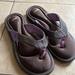 Nike Shoes | Nike Comfort Footbed Slippers | Color: Brown/Purple | Size: 8