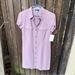 J. Crew Dresses | J. Crew 100% Silk Light Purple Button Down Dress Sz 12 | Color: Purple | Size: 12