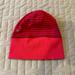 Lululemon Athletica Accessories | Lululemon Reversible Beanie With Opening For Ponytail. One Size | Color: Pink/Red | Size: Os