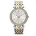 Michael Kors Accessories | Michael Kors Darci Pave Two-Tone Watch. Silver Dial Mk3215 | Color: Gold/Silver | Size: Os