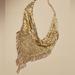 Anthropologie Jewelry | Anthro Gold Western Disco Chainmail Scarf Necklace - Vintage Vibes | Color: Gold | Size: Os