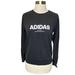 Adidas Tops | Adidas Sweatshirt Womens Sweater Long Sleeve Stretch Soft Athletic Black Small | Color: Black | Size: S