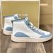 Michael Kors Shoes | Michael Kors Shea Mid High Top Sneakers | Color: Blue/White | Size: Various