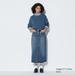 Women's Denim Long Skirt | Blue | 4 | UNIQLO US