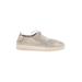 Cole Haan Sneakers: Slip-on Platform Casual Gray Solid Shoes - Women's Size 9 - Almond Toe