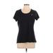 Nike Active T-Shirt: Black Activewear - Women's Size Large