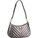 Guess - Abendtasche Jania Top Zip Shoulder Bag Handtaschen Silber Damen