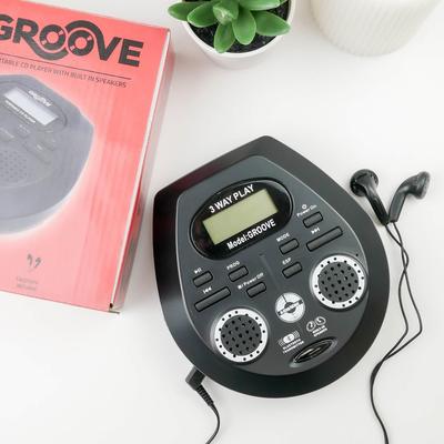 Portable Groove Cd Player