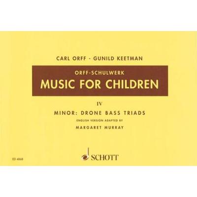 Music For Children/Murray Ed.: Volume 4: Minor - Drone Bass-Triads