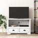vidaXL TV Cabinet with 2 Drawers BODO 35.8"x16.9"x22" Solid Wood Pine
