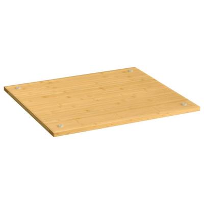 vidaXL Cooker Cover 19.7"x22"x0.6" Bamboo - 19.7" x 22" x 0.6"