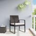 vidaXL Patio Dining Chairs 2 pcs PP Rattan - 21.5" x 22.4" x 30.5"