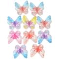 1 Set of Resin Butterflies Flatback Butterflies Charms Floral Charms Butterflies Charms for Phone Case Hairpins DIY