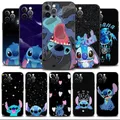 Disney Look Starry Sky Star Stitch Cover Coque de téléphone pour Apple iPhone 14 13 12 11 Pro