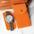 YIBIDUN-Sac de rangement portable pour montre boîte de voyage vert marron vert tout neuf