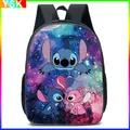 MINISO-Sac d'école cancers Disney Stitch réduction de la charge résistant à l'usure école