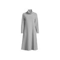 Sahara Women's Double Jersey Crinkle Cowl Neck Dress - Size 1 Silver