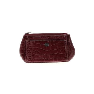 Nine West Clutch: Embossed Burgundy Print Bags