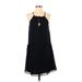 Trafaluc by Zara Casual Dress - A-Line: Black Solid Dresses - Women's Size Small