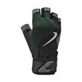 Nike Mens Premium Fingerless Gloves (Black/Grey) - Size Medium