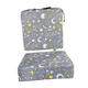 ibasenice 1pc Children's Booster Cushion Toddler Chair Cushion Toddler Booster Chair Travel Dining Pad Travel Seat Cushion High Chair Pad Baby Thick Chair Cushion Sponge Heighten