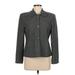 Jones New York Blazer Jacket: Gray Tweed Jackets & Outerwear - Women's Size 6