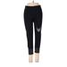 Nike Active Pants - High Rise Skinny Leg Cropped: Black Activewear - Women's Size Small