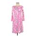 Lilly Pulitzer Casual Dress: Pink Print Dresses - Women's Size X-Small