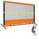 ORIENGEAR Tennis Rebound Practice Wall - 12ft x 6ft Rebounder Net for Tennis & Racquet Sports Ball & Pickleball, Training Tennis Backboard Net for Court Backyard and Indoor & Outdoor Training