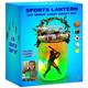 Make Your Own Sports Night Light Lantern Jar Arts & Crafts For Boys And Girls, Football, Soccer, Basketball, Tennis & Baseball Gifts For Kids, DIY Art Kit Age 4 5 6 7 8-12, Best Kids Birthday Present