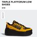 Adidas Shoes | Nwt Adidas Platform Shoes | Color: Black/Yellow | Size: 5.5