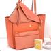 Michael Kors Bags | Michael Kors Maisie Large Pebbled Leather 3-In-1 Tote Bag Sherbert Signatur | Color: Orange/Pink | Size: Various