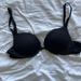 Pink Victoria's Secret Other | Pink Victoria Secret Push Up Bra 34a Black! | Color: Black | Size: 34a