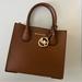 Michael Kors Bags | Michael Kors Mercer Medium Pebbled Leather Crossbody Bag | Color: Brown | Size: Os