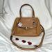Coach Bags | Nwt Coach Madison Small Leather Madeline East-West Satchel - Camel | Color: Cream/Tan | Size: Os