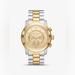 Michael Kors Accessories | Michael Kors Nwt Oversized Runaway Two-Tone Watch | Color: Gold/Silver | Size: Os