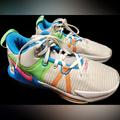 Nike Shoes | Nike Lebron Witness 7 Basketball Shoes Size - 9.5 Excellent Condition | Color: Blue/Orange | Size: 9.5