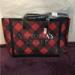Victoria's Secret Bags | Nwt Victoria Secret Tote Bag | Color: Black/Red | Size: 121/4” T X 15” W X 5” D