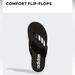 Adidas Shoes | Adidas Flip Flops | Color: Black/White | Size: 7