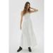 Urban Outfitters Dresses | Nwot Urban Outfitters Smocked Maxi Tiered Dress | Color: White | Size: Xs
