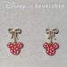 Disney Jewelry | Disney X Baublebar Nib Red Mickey Mouse Bow Earrings | Color: Gold/Red | Size: Os