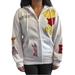 Disney Tops | Disney Winnie The Pooh Woodstock Licensed Ladies Character Full Zip Up Hoodie | Color: White | Size: Various