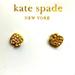 Kate Spade Jewelry | Nwt Kate Spade Signature Stud Gold Pave Earrings | Color: Gold | Size: Os