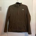 The North Face Jackets & Coats | North Face Fleece Zip Up Jacket | Color: Brown/Green | Size: L