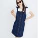 Madewell Dresses | Madewell Denim Button Down Tank Dress With Bow Tie Sleeves | Color: Blue | Size: 4